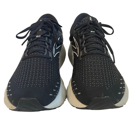 Brooks Glycerin 20 Men’s Running Shoes sz 14 Black White Alloy Neutral Cushioned main image 8